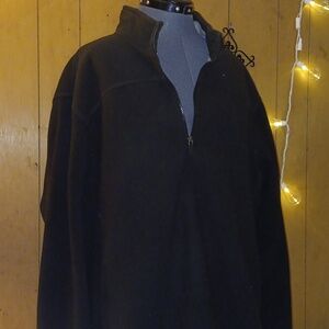 Athletic Works Black Half-Zip Men's Sweater